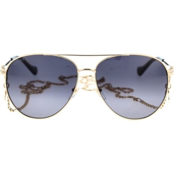 NWT Gucci GG1088S - 001 Aviator Chain Sunglasses main image 4